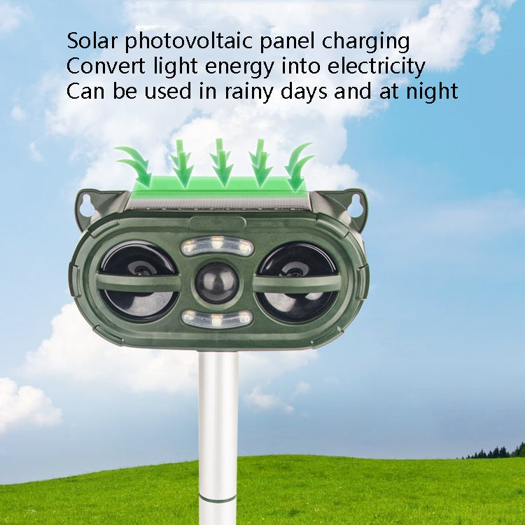 Ultrasonic Mouse Repeller Solar Outdoor Animal Repeller, Mouse Repeller