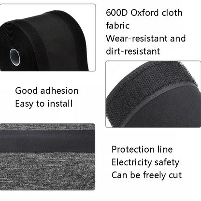 Organisateur de câbles pour gaine de protection de fils, 2 pièces 1m, 3m
