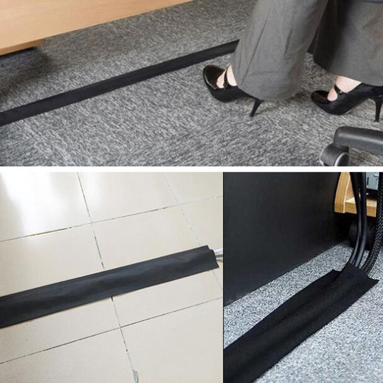 Organisateur de câbles pour gaine de protection de fils, 2 pièces 1m, 3m