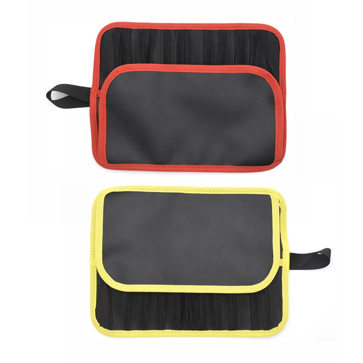 Road Sub-Bait Tool Bag Fishing Accessories Portable Storage Bag Waterproof Foldable Lead Fish Bag, Red Black, Yellow Black