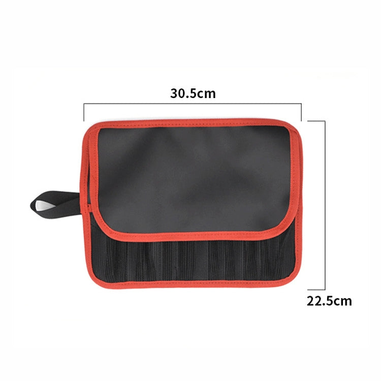 Road Sub-Bait Tool Bag Fishing Accessories Portable Storage Bag Waterproof Foldable Lead Fish Bag, Red Black, Yellow Black