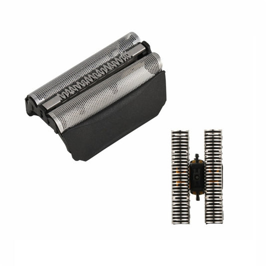 Pour la combinaison de grille-couteau pour rasoir électrique Braun, grille-couteau + tête de coupe