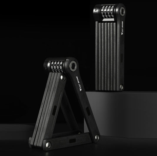 WEST BIKING Cadenas antivol pliable pour vélo, Cadenas WEST BIKING