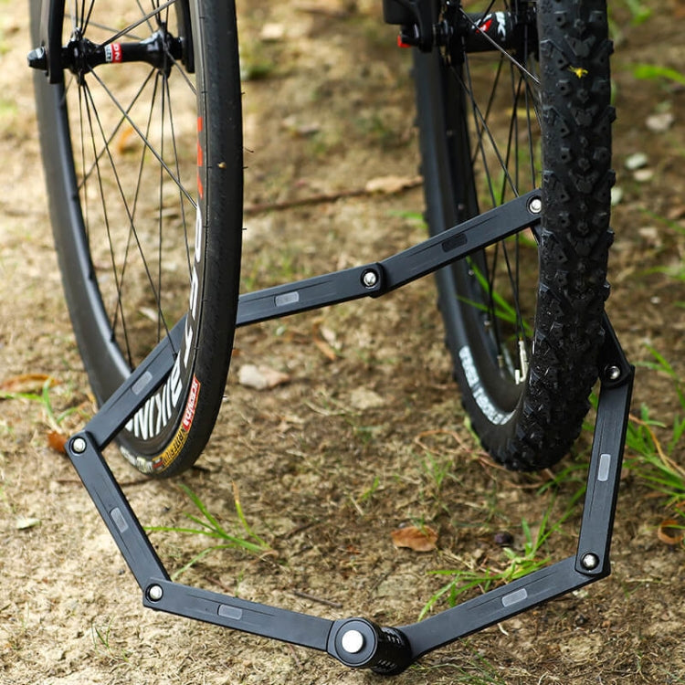 WEST BIKING Bicycle Folding Code Lock Riding Anti-Theft Chain Lock, WEST BIKING Chain Lock