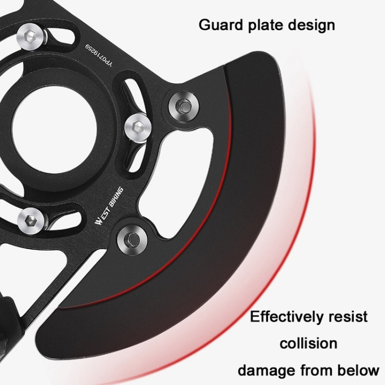 WEST BIKING YP0719259 Guide-chaîne pour VTT 32T-38T, WEST BIKING YP0719259