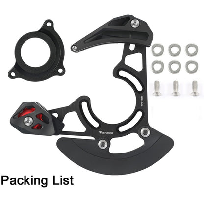 WEST BIKING YP0719259 Guide-chaîne pour VTT 32T-38T, WEST BIKING YP0719259