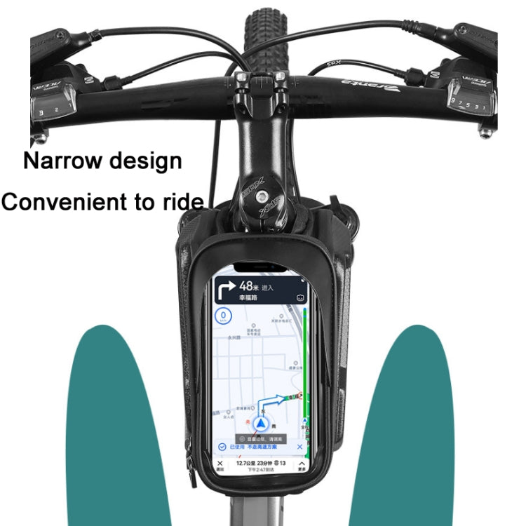WEST BIKING Bicycle Hard Shell Front Beam Reflective Bilateral Phone Case, YP0707274