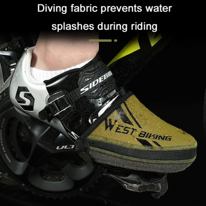 WEST BIKING Bicycle Riding Half Palm Windproof And Warm Lock Shoe Cover, M, L, XL