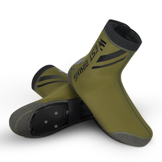 WEST BIKING YP0215049 Cycling Windproof And Warm Shoe Cover, M, L, XL, XXL