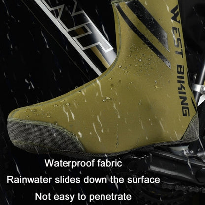 WEST BIKING YP0215049 Cycling Windproof And Warm Shoe Cover, M, L, XL, XXL