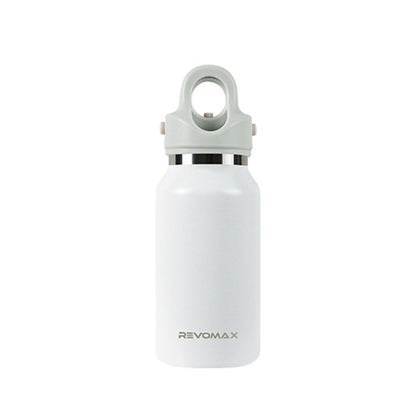 REVOMAX Stainless Steel Vacuum Flask Outdoor Car Vacuum Flask, Capacity：, 266ml (Matcha Green), 266ml (Bubble Blue), 266ml (Cherry Pink), 266ml (Polar White), 365ml (Star Black), 365ml (Polar White), 365ml (Cherry Pink), 365ml (Bubble Blue)            ...
