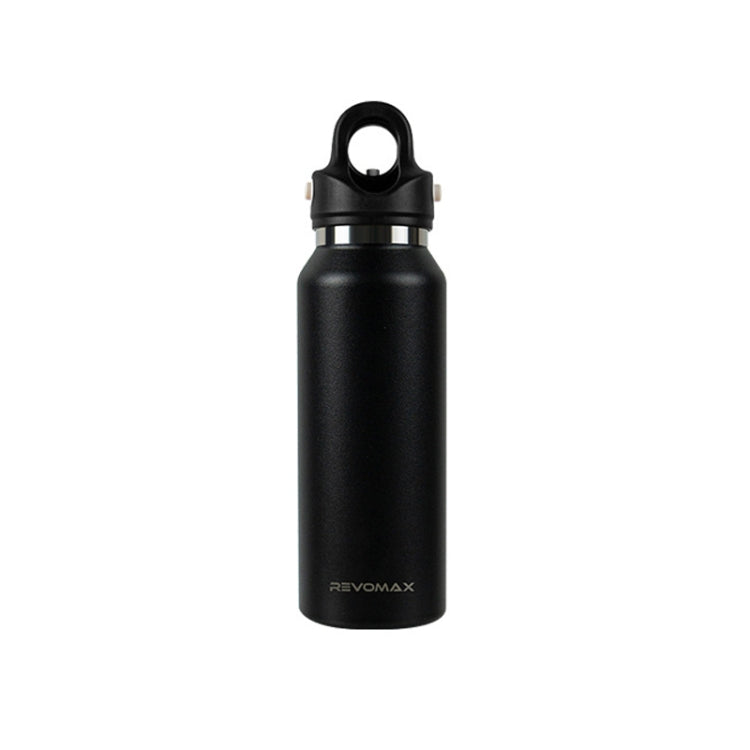 REVOMAX Stainless Steel Vacuum Flask Outdoor Car Vacuum Flask, Capacity：, 266ml (Matcha Green), 266ml (Bubble Blue), 266ml (Cherry Pink), 266ml (Polar White), 365ml (Star Black), 365ml (Polar White), 365ml (Cherry Pink), 365ml (Bubble Blue)            ...