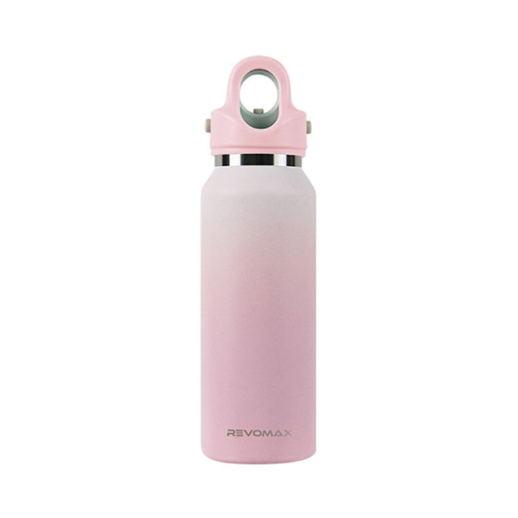 REVOMAX Stainless Steel Vacuum Flask Outdoor Car Vacuum Flask, Capacity：, 266ml (Matcha Green), 266ml (Bubble Blue), 266ml (Cherry Pink), 266ml (Polar White), 365ml (Star Black), 365ml (Polar White), 365ml (Cherry Pink), 365ml (Bubble Blue)            ...