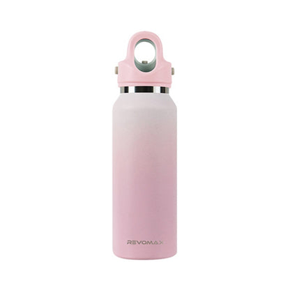 REVOMAX Stainless Steel Vacuum Flask Outdoor Car Vacuum Flask, Capacity：, 266ml (Matcha Green), 266ml (Bubble Blue), 266ml (Cherry Pink), 266ml (Polar White), 365ml (Star Black), 365ml (Polar White), 365ml (Cherry Pink), 365ml (Bubble Blue)            ...