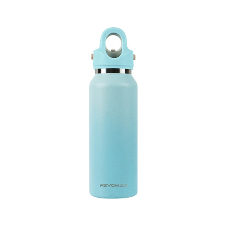 REVOMAX Stainless Steel Vacuum Flask Outdoor Car Vacuum Flask, Capacity：, 266ml (Matcha Green), 266ml (Bubble Blue), 266ml (Cherry Pink), 266ml (Polar White), 365ml (Star Black), 365ml (Polar White), 365ml (Cherry Pink), 365ml (Bubble Blue)            ...