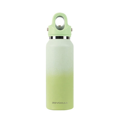 REVOMAX Stainless Steel Vacuum Flask Outdoor Car Vacuum Flask, Capacity：, 266ml (Matcha Green), 266ml (Bubble Blue), 266ml (Cherry Pink), 266ml (Polar White), 365ml (Star Black), 365ml (Polar White), 365ml (Cherry Pink), 365ml (Bubble Blue)            ...