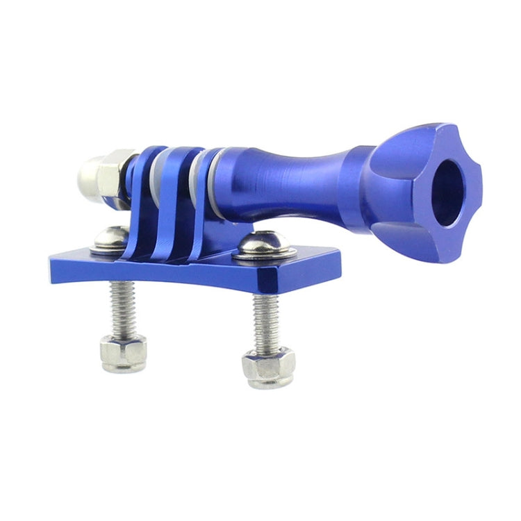 Aluminum Alloy Tripod Head Helmet Fixed Adapter Mount for GoPro HERO9 Black / HERO8 Black /7 /6 /5 /5 Session /4 Session /4 /3+ /3 /2 /1, DJI Osmo Action, Xiaoyi and Other Action Cameras