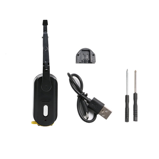 ماسحة خوذة أمان عالمية للدراجات النارية ARP005، مقاومة للماء بمعيار IP5، تعمل بمنفذ USB، ماسحة خوذة عالمية