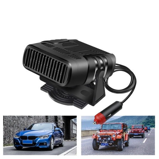 Chauffe-voiture Dégivrage et désembuage à vent froid et chaud, 12V Noir, 24V Noir