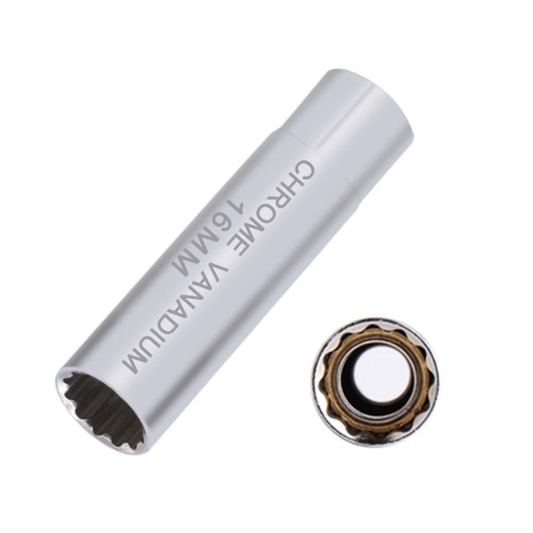 Clé à douille pour bougie d'allumage de voiture, outil de démontage de flammes minces, Spécification :, 14 mm (éclat), 14 mm (magnétique), 16 mm (magnétique)