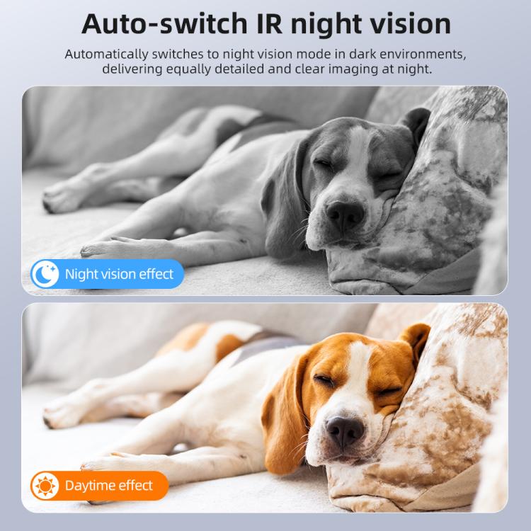 Mini Wireless Battery-Powered Camera, W11 White, W11 Black