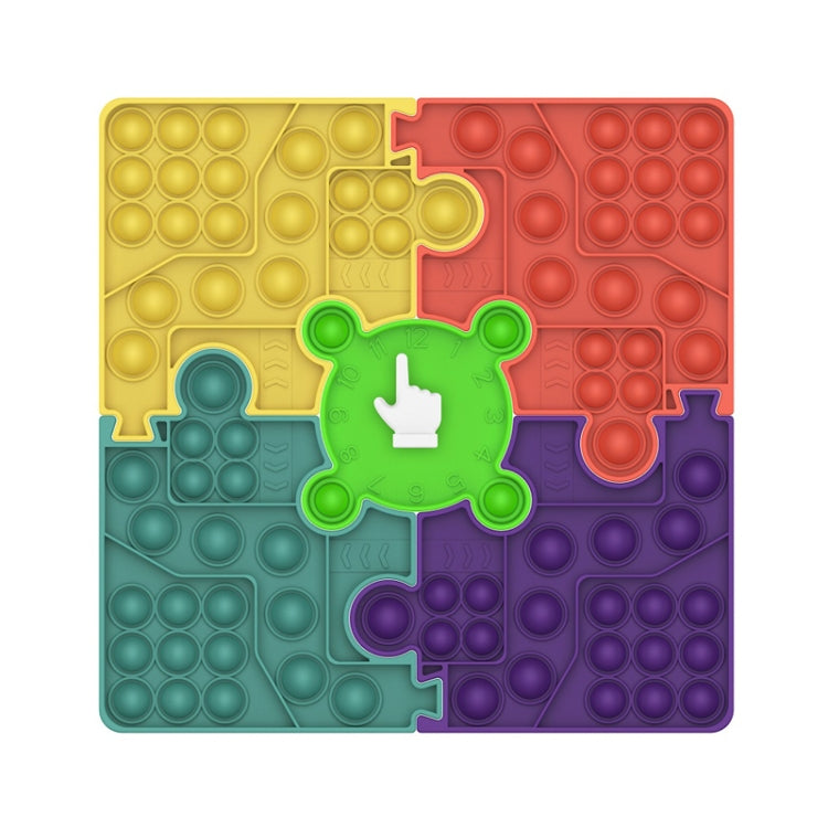 Jouet de décompression puzzle en silicone pour bureau, spécification :, échiquier, échiquier amélioré