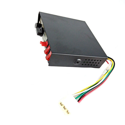 Hôte d'alerte automobile 200W 12/24V avec haut-parleurs 9 sons, haut-parleur d'alarme de voiture 9 sons