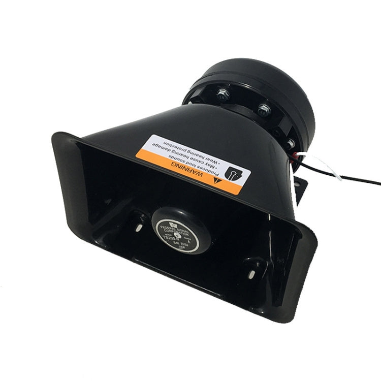 Hôte d'alerte automobile 200W 12/24V avec haut-parleurs 9 sons, haut-parleur d'alarme de voiture 9 sons