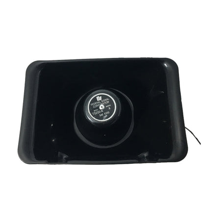 Hôte d'alerte automobile 200W 12/24V avec haut-parleurs 9 sons, haut-parleur d'alarme de voiture 9 sons