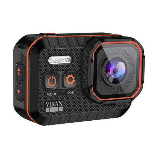 SC002-12 Caméra Sport Extérieure 4K WiFi Plongée Étanche Mini Caméra, Noir