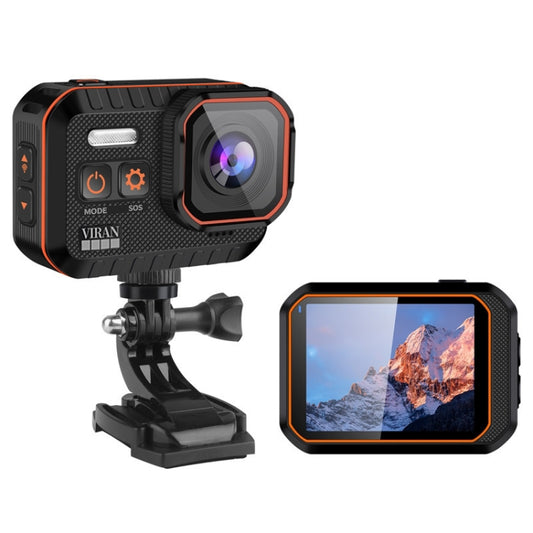 SC002-12 Caméra Sport Extérieure 4K WiFi Plongée Étanche Mini Caméra, Noir