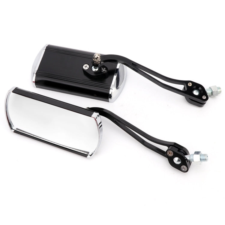 1 Pair BG-114 Electric Car Mirror Handlebar Safety Mirror Reversing Mirror Mountain Bike Rearview Mirror, Red, Blue, Black, Silver
