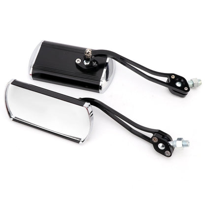 1 Pair BG-114 Electric Car Mirror Handlebar Safety Mirror Reversing Mirror Mountain Bike Rearview Mirror, Red, Blue, Black, Silver