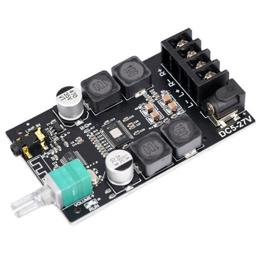 ZK-502C Carte amplificateur audio numérique HIFI sans fil Bluetooth 5.0 TPA3116 50W X 2 Amplificateur stéréo, ZK-502C avec boîtier, ZK-502C sans boîtier