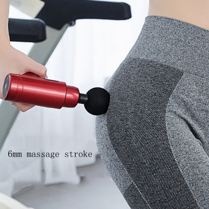 Fascia Massager Mini Electric Muscle Massager Portable Fitness Muscle Relaxing Massager, Button