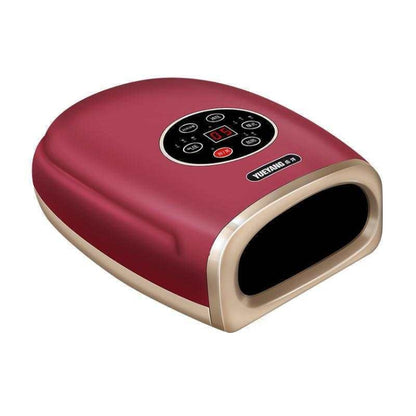 Hand Finger Joint Massager Wrist Palm Physiotherapy Mouse Hand Meridian Acupoint Massager, Amber Gold, Charging, Pearl White, Rose Red, Pearl Black