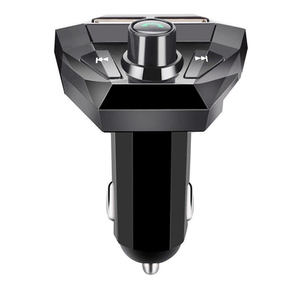 G18 Car Bluetooth Hands-Free MP3 Player Dual USB Bluetooth Charge FM Transmitter Bluetooth Receiver, G18