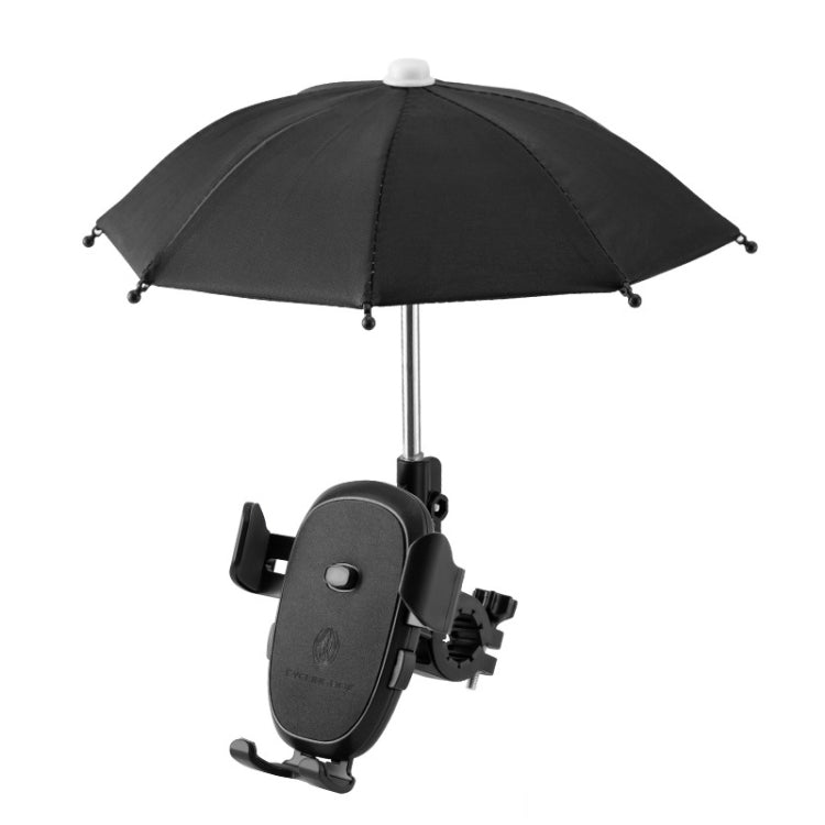 Support de téléphone de vélo CYCLINGBOX BG-2935 avec parapluie de navigation étanche pour voiture électrique, style : installation sur guidon (noir), installation sur guidon (rouge), installation sur guidon (bleu), installation sur guidon (jaune)   ...