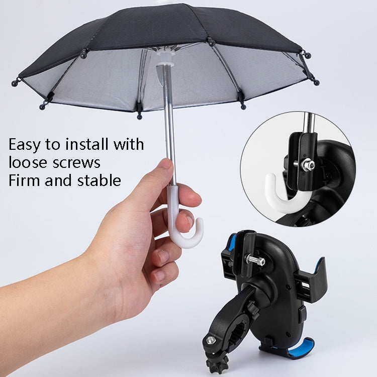 Support de téléphone de vélo CYCLINGBOX BG-2935 avec parapluie de navigation étanche pour voiture électrique, style : installation sur guidon (noir), installation sur guidon (rouge), installation sur guidon (bleu), installation sur guidon (jaune)   ...