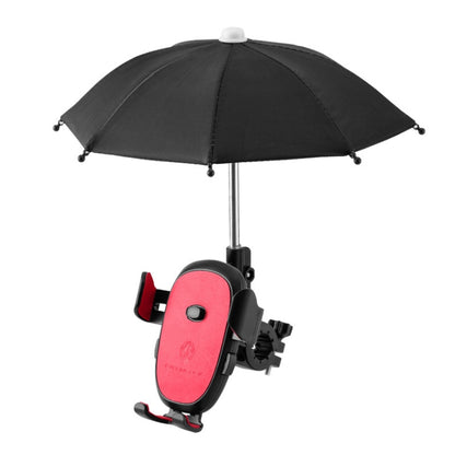 Support de téléphone de vélo CYCLINGBOX BG-2935 avec parapluie de navigation étanche pour voiture électrique, style : installation sur guidon (noir), installation sur guidon (rouge), installation sur guidon (bleu), installation sur guidon (jaune)   ...