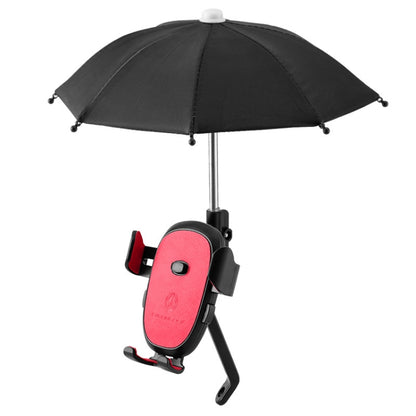 Support de téléphone de vélo CYCLINGBOX BG-2935 avec parapluie de navigation étanche pour voiture électrique, style : installation sur guidon (noir), installation sur guidon (rouge), installation sur guidon (bleu), installation sur guidon (jaune)   ...