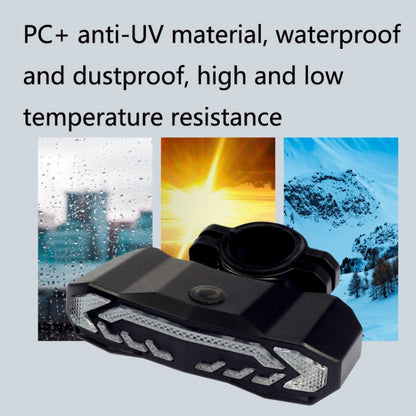 SF31 Bicycle Rail Light Brake Steering Sensor Anti-Theft Alarm Wireless Remote Control Warning Bell, SF31 Old Remote Control