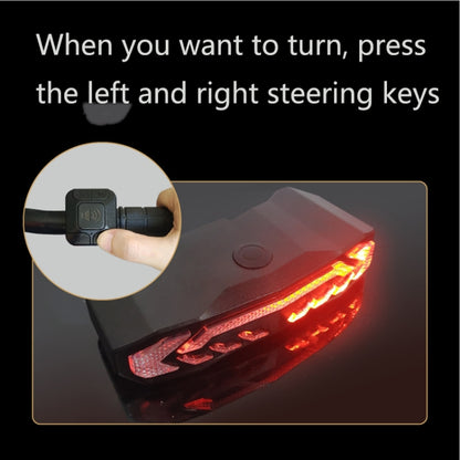 SF31 Bicycle Rail Light Brake Steering Sensor Anti-Theft Alarm Wireless Remote Control Warning Bell, SF31 Old Remote Control