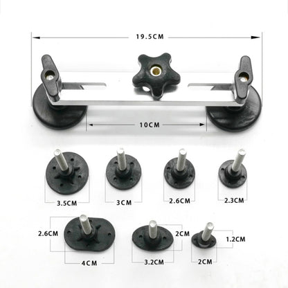 Kit de réparation de bosses de voiture 12 en 1 Extracteur de bosses de tôle gratuit, 12 en 1