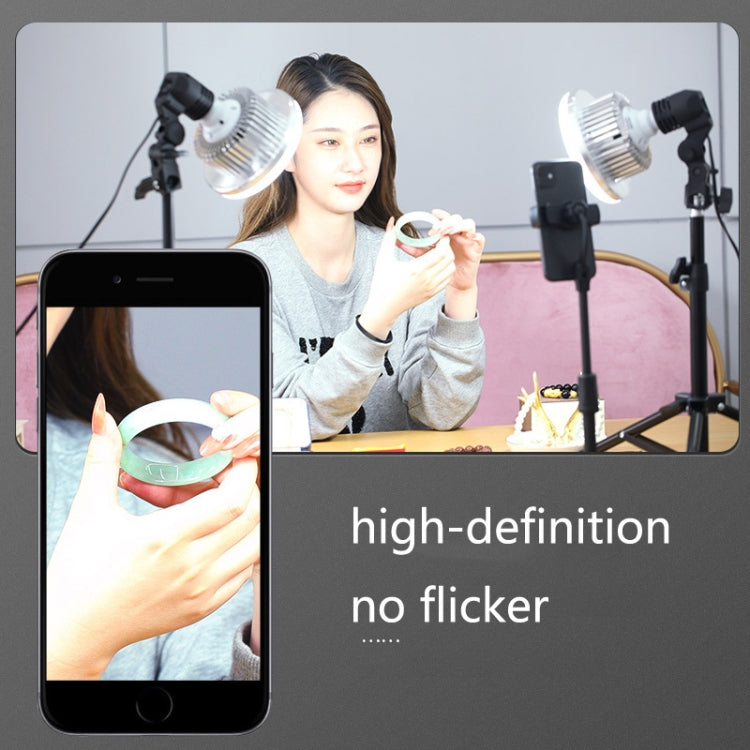 Mobile Phone Live Support Shooting Gourmet Beautification Fill Light Indoor Jewelry Photography Light, Style:, 355W Mushroom Lamp + Tripod, 500W Mushroom Lamp + Tripod, 700W Mushroom Lamp + Tripod, 355W Mushroom Lamp + Stand, 500W Mushroom Lamp + Stand...