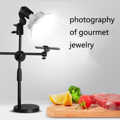 Mobile Phone Live Support Shooting Gourmet Beautification Fill Light Indoor Jewelry Photography Light, Style:, 355W Mushroom Lamp + Tripod, 500W Mushroom Lamp + Tripod, 700W Mushroom Lamp + Tripod, 355W Mushroom Lamp + Stand, 500W Mushroom Lamp + Stand...
