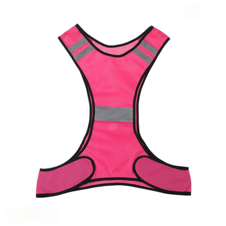 Sports Reflective Vest Night Running Outdoor Reflective Clothing Traffic Safety Reflective Vest,Style:, Without Led, With Led