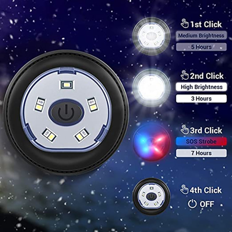 M1-BL LED Glowing Bluetooth Music Hat Wireless Call Night Running Hat, Black, Navy, Gray