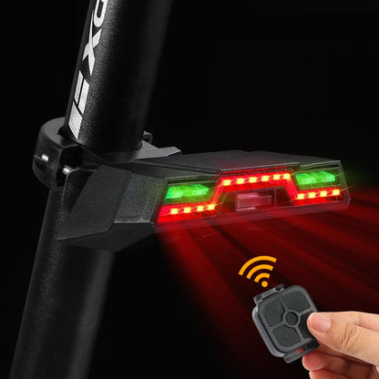 WEST BIKING Mountain Bike Wireless Remote Control USB Charging Riding Warning Turning Light, YP0701259B