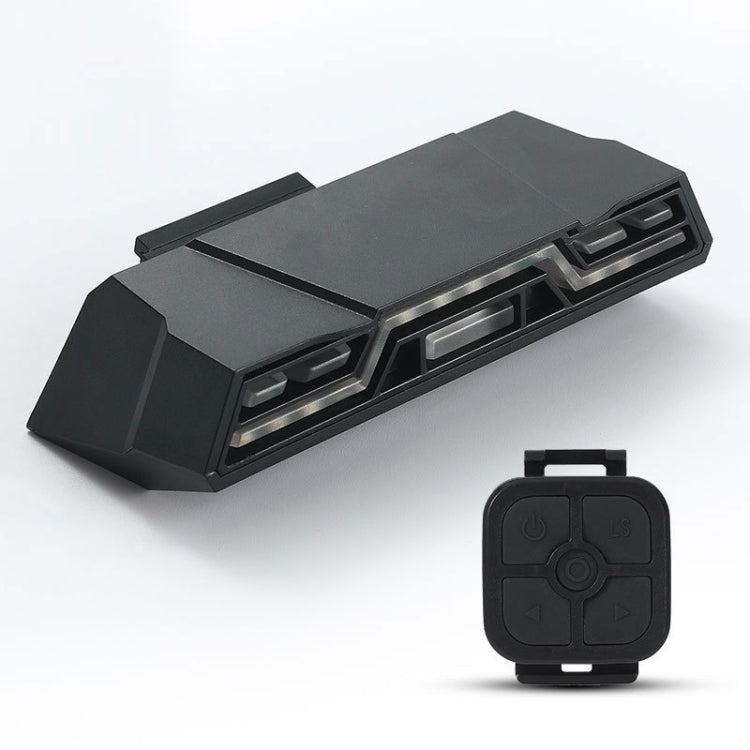 WEST BIKING Mountain Bike Wireless Remote Control USB Charging Riding Warning Turning Light, YP0701259B